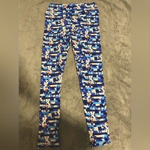 LuLaRoe (Onesize) Disney Frozen Olaf Leggings